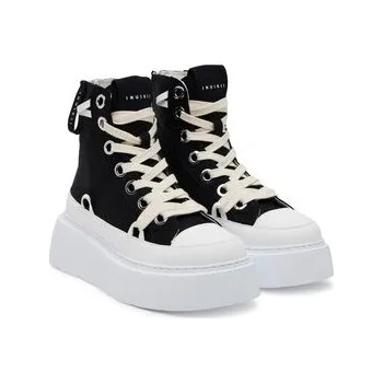 Dámské tenisky Inuikii Plátěnky Matilda Canvas High 30103-025 Černá 41