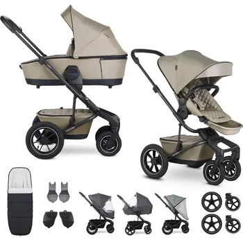 Kočárek EASYWALKER Cenově zvýhodněný Set XXL kočárek Harvey5 Air Premium Pearl Taupe s příslušenstvím