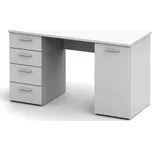 Psací stůl EUSTACH - bílý - SLEVA 3% s kodem radost25