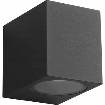 Venkovní osvětlení VENKOVNÍ LED LAMPA NÁSTĚNNÁ ČERNÁ