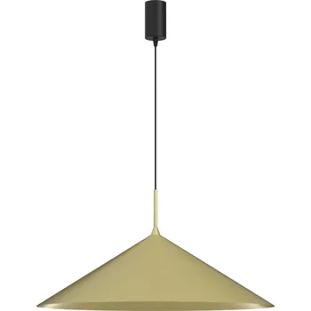 Závěsné svítidlo Capital, 1x zlaté kovové stínítko, (fi 60cm), b