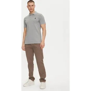 Pánské oblečení Timberland Polokošile TB0A6VDP Šedá Regular Fit S