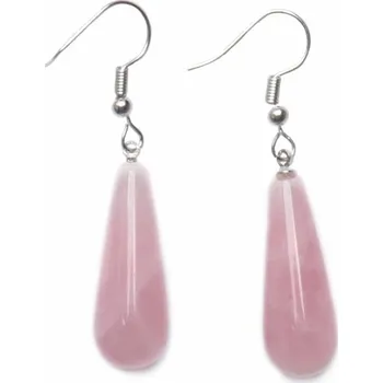 Náušnice Růženín náušnice ve tvaru dlouhých kapek délka cca 4,8 cm
