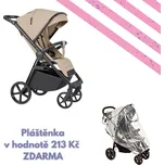 Carrello Bravo SL Sportovní kočárek CRL-5520+ pláštěnka Altabebe 1406 Sand Beige