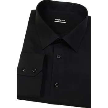 Pánská košile Avantgard Pánská košile SLIM, 167-23, Černá Velikost: 39/170