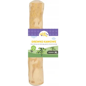 Pamlsek pro psa Přírodní žvýkací klacek/tyč z kávového dřeva pro psy XL DOGRYZKI