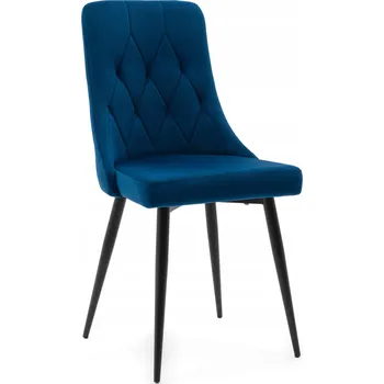Jídelní židle ČALOUNĚNÁ ŽIDLE PROŠÍVANÁ DO OBÝVACÍHO POKOJE JÍDELNY CAREN VELUR SAMET VELVET