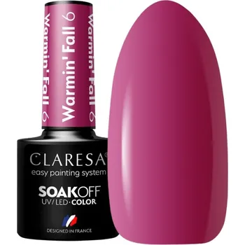 Lak na nehty Hybridní lak barevný lak Claresa 5 ml