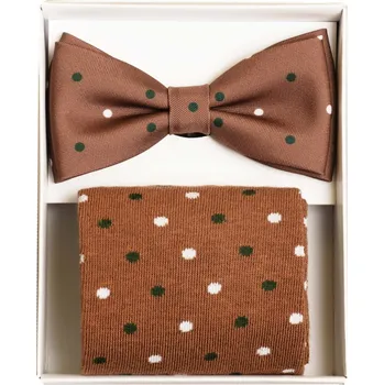 Motýlek Avantgard Set motýlek a ponožky, 779-05027, Béžová Velikost: 39/42