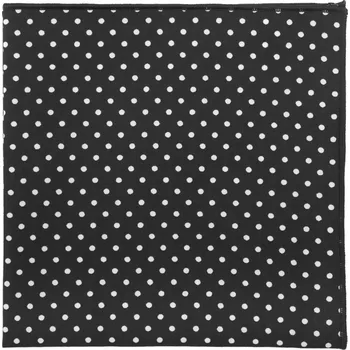 Kravata Avantgard Kapesníček do saka LUX, 583-5120, Černá s bílým puntíkem