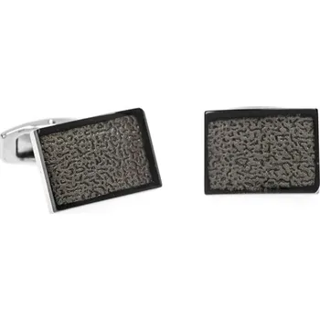 Manžetový knoflíček Avantgard Manžetové knoflíčky PREMIUM, 573-20811, Stříbrná lesk/grafitová