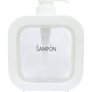 Univerzální čisticí prostředek Úklid pro klid Plastový průhledný dávkovač Nápis: Šampón