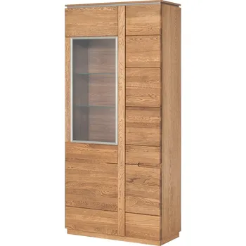 Vinotéka Vitrína Montenegro 12 90 cm z masivu dub Rustikal