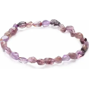 Náramek Auralit náramek z oválků obvod cca 16 až 21 cm