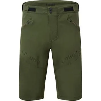 Cyklistické kalhoty NUKEPROOF kraťasy BLACKLINE khaki velikost M