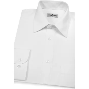 Pánská košile Avantgard Pánská košile KLASIK, 451-1, Bílá Velikost: 41/182