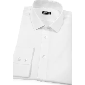 Pánská košile Avantgard Pánská košile SLIM, 109-1, Bílá Velikost: 41/170