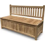 Noela Zahradní dřevěná lavice s úložným prostorem Ria 150 cm