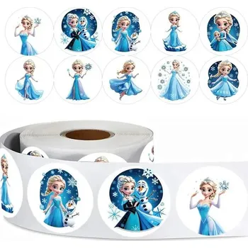 samolepka DOVOZ EU Motivační samolepky Disney Frozen role 500ks