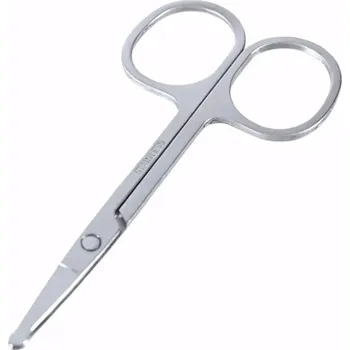 Péče o vousy Gaira® Nůžky na chloupky a vousy 48344, Barva stříbrná