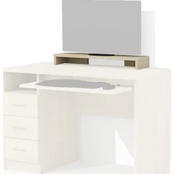 Šatní skříň Nabytekmorava Nástavec na pracovní stůl Alfa 320 barva lamina: akát