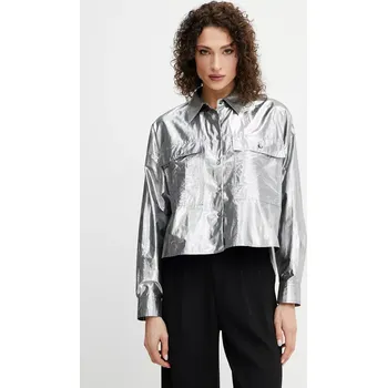 Pánská móda Košile Weekend Max Mara 2515111061600 stříbrná SLV, vel. 36