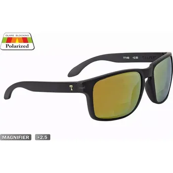 Sluneční brýle Polarizační brýle Traper Ocean Magnifier +2,5 Gold Revo