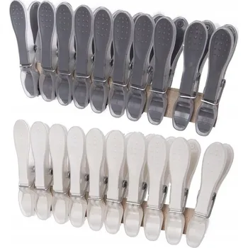 Kolíček na prádlo 24 x Kolíčky na praní žabky sponky na sušení zavěšení oblečení