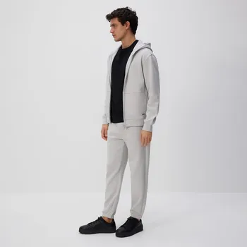 Reserved - Teplákové kalhoty regular fit - světle šedá - 6444L-09X - 6444L-09X-S