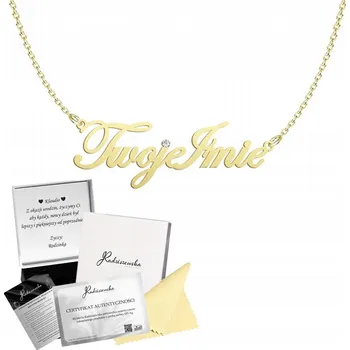 Náhrdelník Náhrdelník se JMÉNEM NA PŘÁNÍ DEDIKACE GRATIS