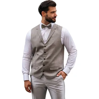 Motýlek Avantgard Set vesta a motýlek, 662-66233, Béžová Velikost: 52/194