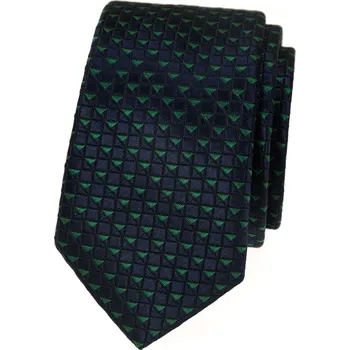 Avantgard Kravata SLIM, 551-3011, Modrá/zelená
