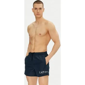 Pánské plavky EA7 Emporio Armani Plavecké šortky 7M000519 AF13049 MB010 Tmavomodrá Regular Fit XL