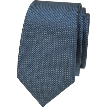 Avantgard Kravata SLIM LUX, 571-22478, Modrá