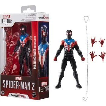 Figurka Akční figurka Marvel Legends Gamerverse: Spider-Man 2 - Miles Morales (Boricua Suit) 15 cm