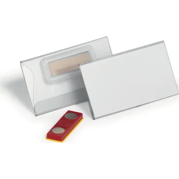 Jmenovka na stůl Jmenovka Durable s magnetem - 40 x 75 mm / 25 ks