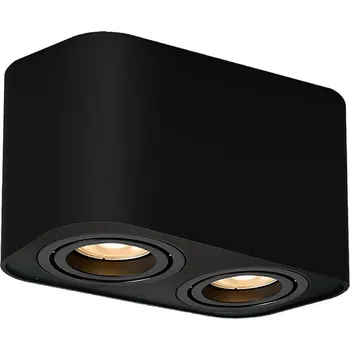 Bodové svítidlo Rabalux 2053 - Bodové svítidlo KOBALD 2xGU10/42W/230V černá