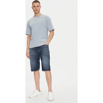 Pánské oblečení HUGO Džínové šortky Skate 50534641 Tmavomodrá Straight Fit 36