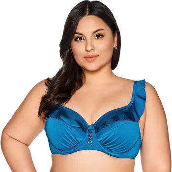 Dámské plavky Horní díl plavek 213 azure - AVA azurová 65/G