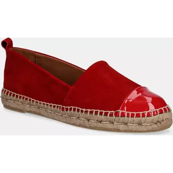 Dámské polobotky Semišové espadrilky Billi Bi A6700.Red červená 33X, EUR 38