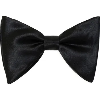 Avantgard Motýlek s kapesníčkem SILVESTR, 575-2323, Černá, bílý kapesníček