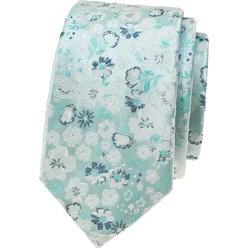 Kravata Avantgard Kravata SLIM LUX, 571-22458, Tyrkysová
