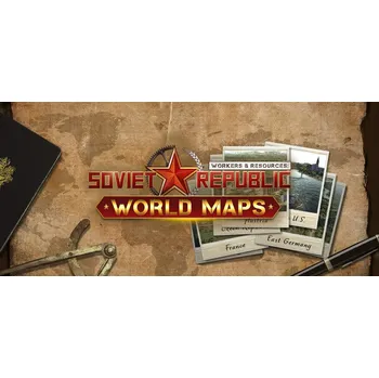 Herní zařízení Workers & Resources: Soviet Republic - World Maps (PC) (Steam)