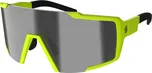 SCOTT Cyklistické brýle - SHIELD COMPACT LS - žlutá