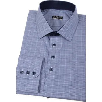 Pánská košile Avantgard Pánská košile SLIM, 107-5516, Modrá Velikost: 36/194