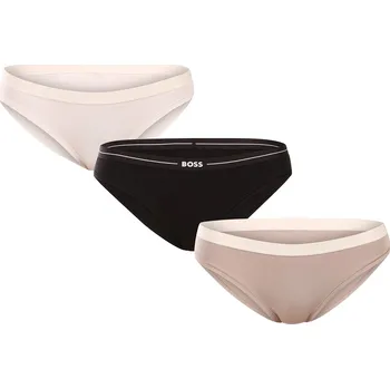 Kalhotky 3PACK dámské kalhotky BOSS vícebarevné (50510016 961) S Možnost vrácení zboží ZDARMA do 120 dnů!