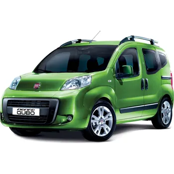 Nosič kol Příčníky Modula Oval Bar Open Rail Alu Fiat Qubo 2008-2017 s podélníky