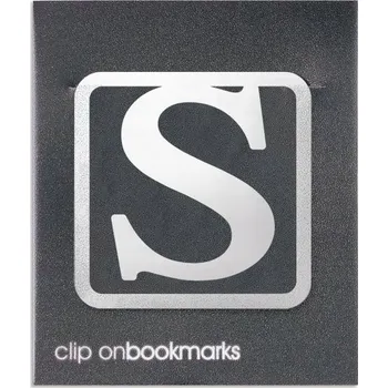 Doplněk ke knize Záložka DO KNIHY Z KOVU Písmeno S - Perfektní kovová záložka do knihy, organizační