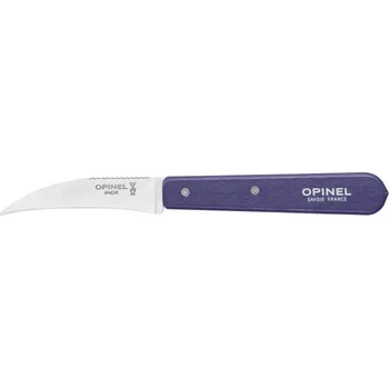 Kuchyňský nůž Opinel Les Essentiels N°114 nůž na zeleninu 7 cm, purple, 003128