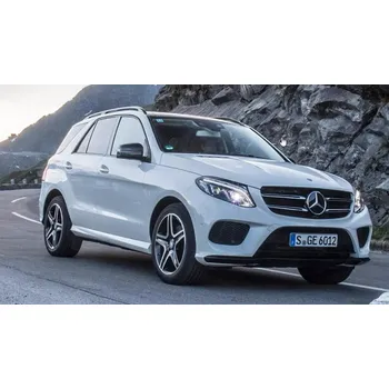 Nosič kol Příčníky Modula Oval Bar Open Rail Alu Mercedes-Benz GLE W166 2015-2019 s podélníky
